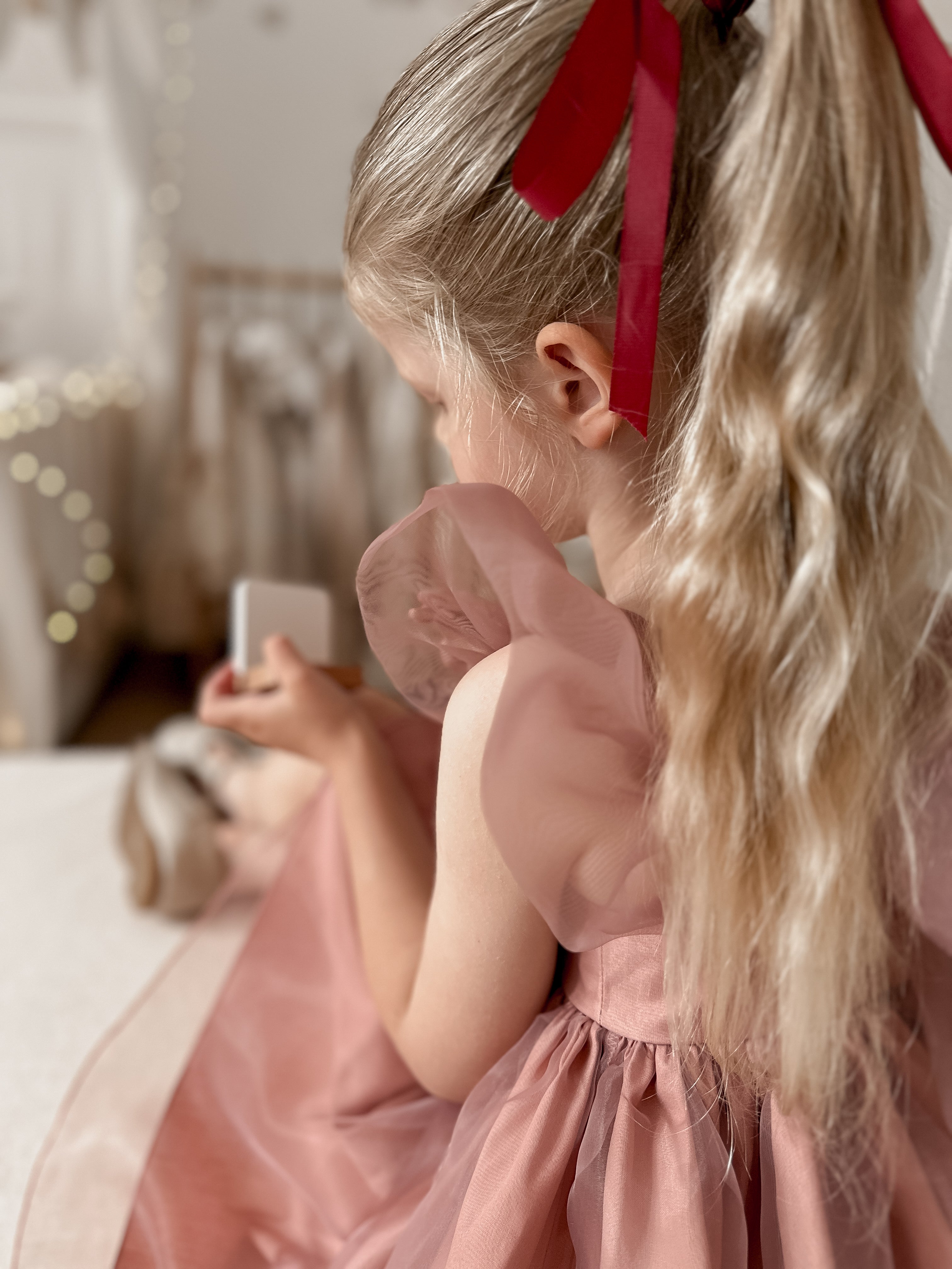 DIVINE DUSTY ROSE - Robe de cérémonie (Précommande)