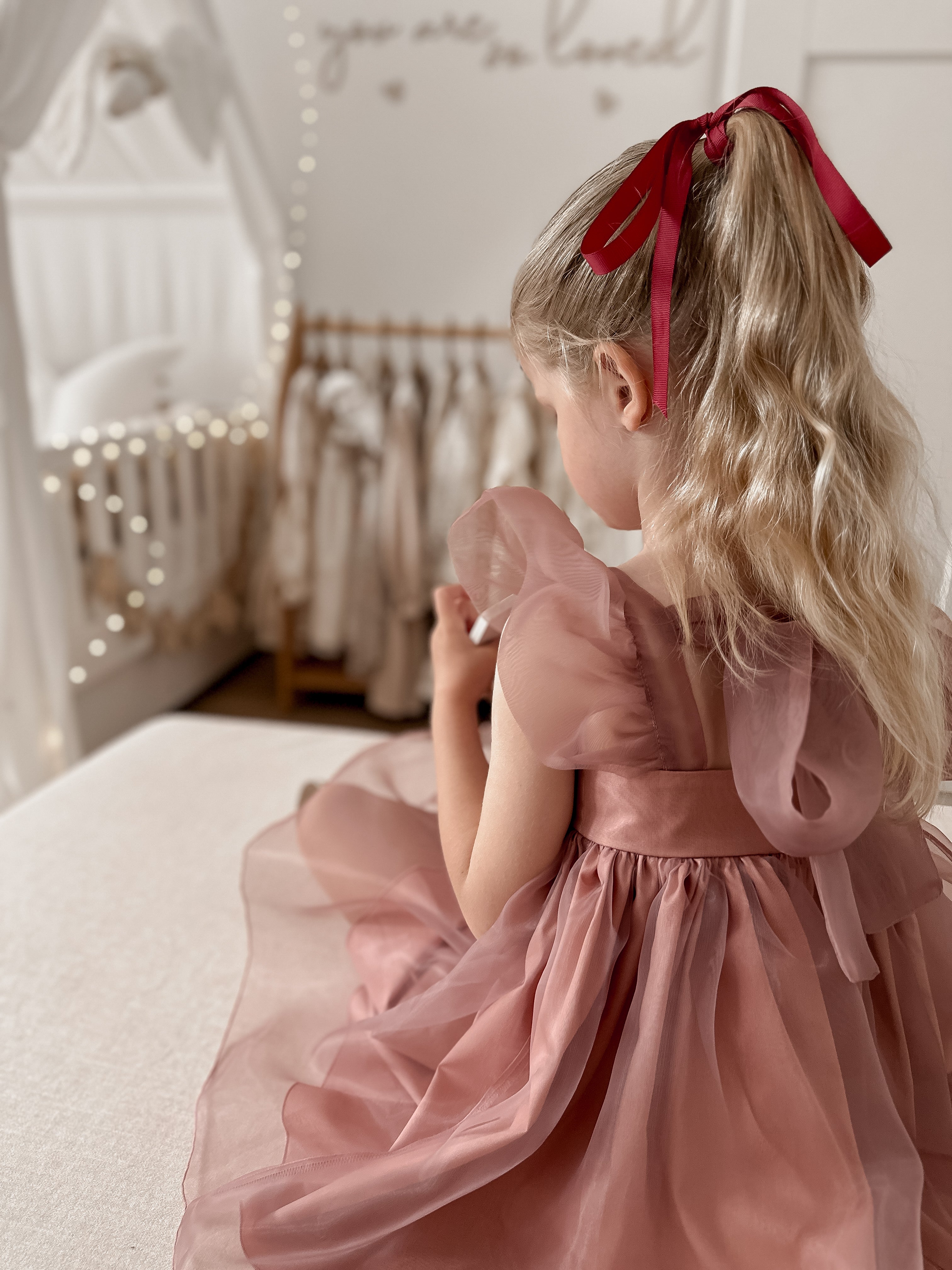 DIVINE DUSTY ROSE - Robe de cérémonie (Précommande)