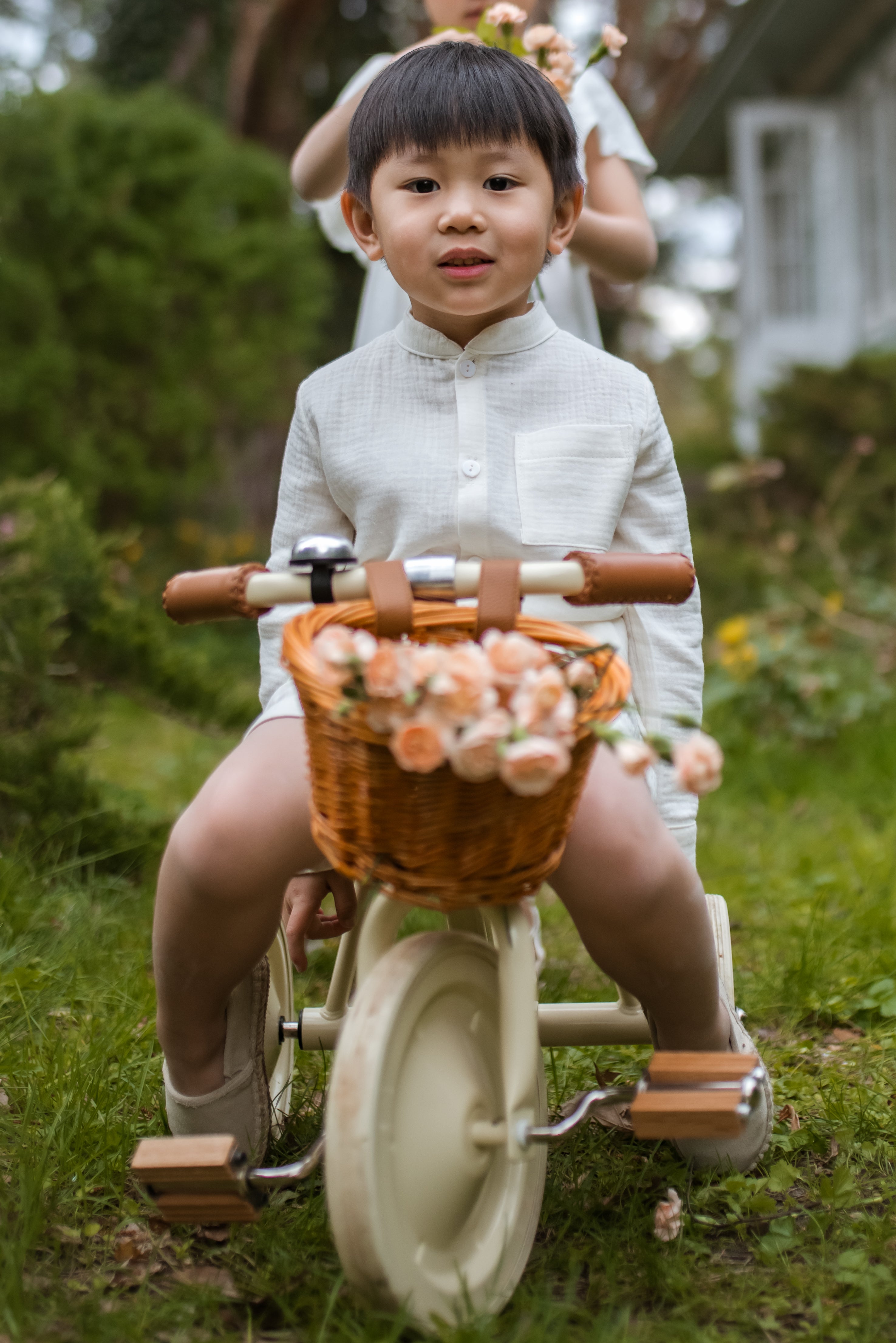 MATTIA - Set short en mousseline 100% biologique