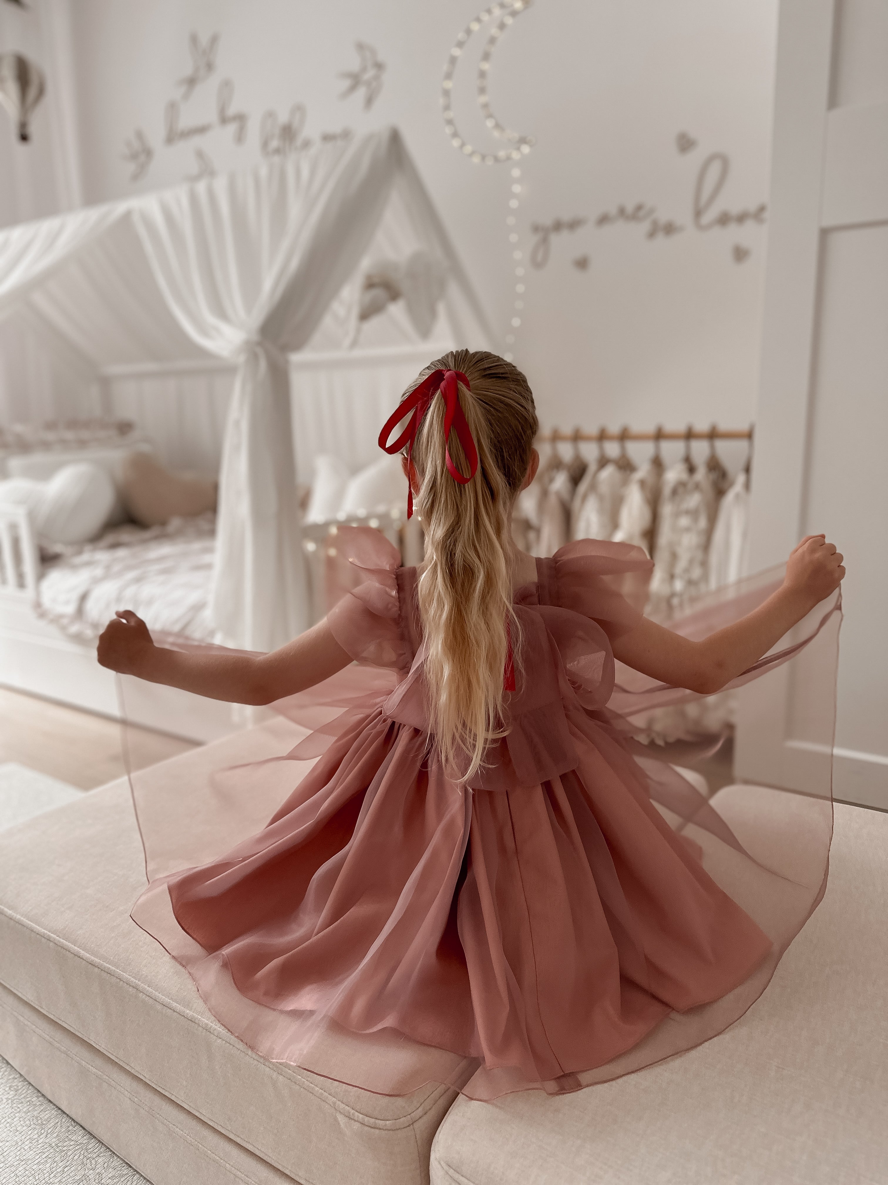 DIVINE DUSTY ROSE - Robe de cérémonie (Précommande)