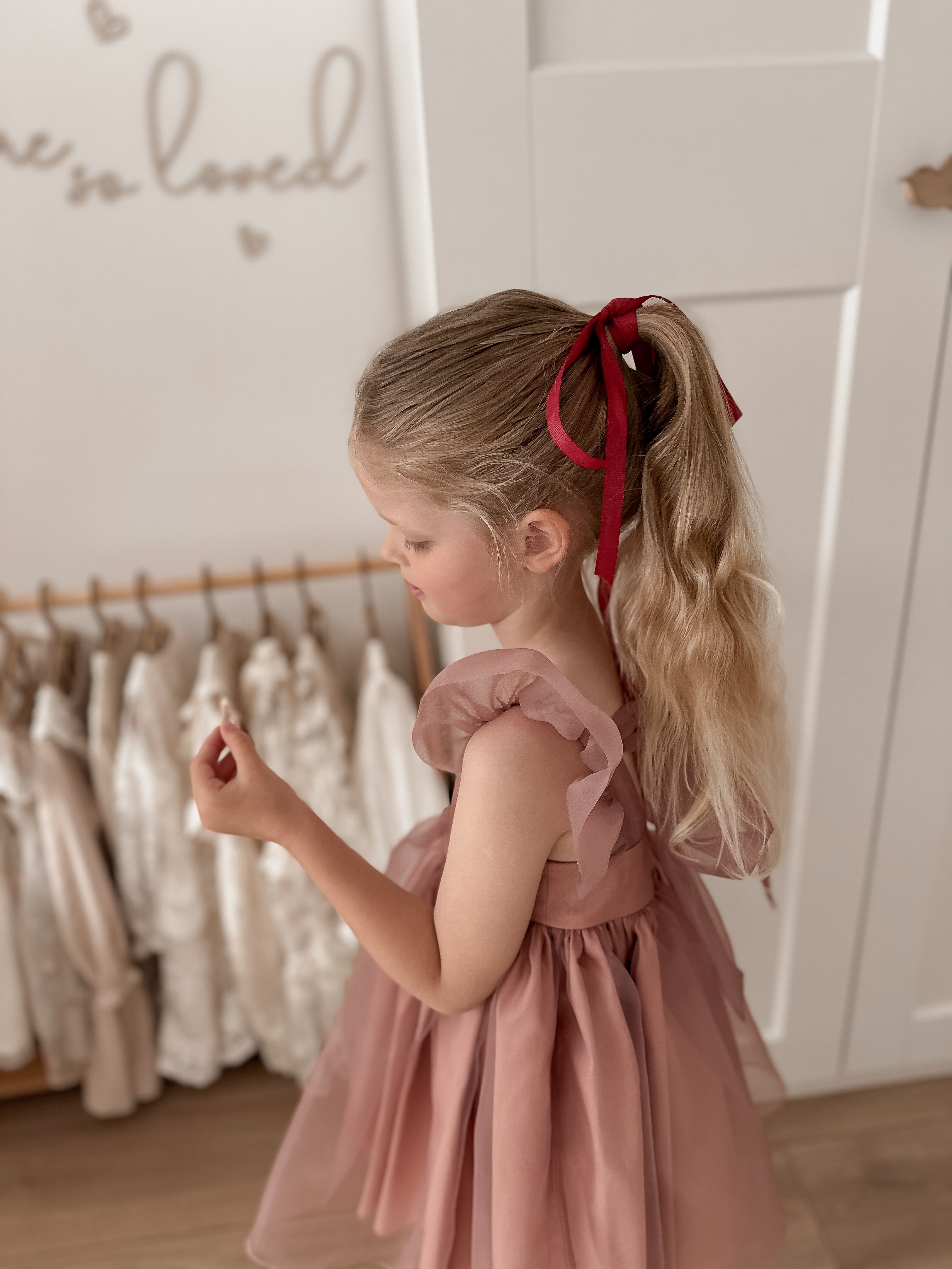 DIVINE DUSTY ROSE - Robe de cérémonie (Précommande)