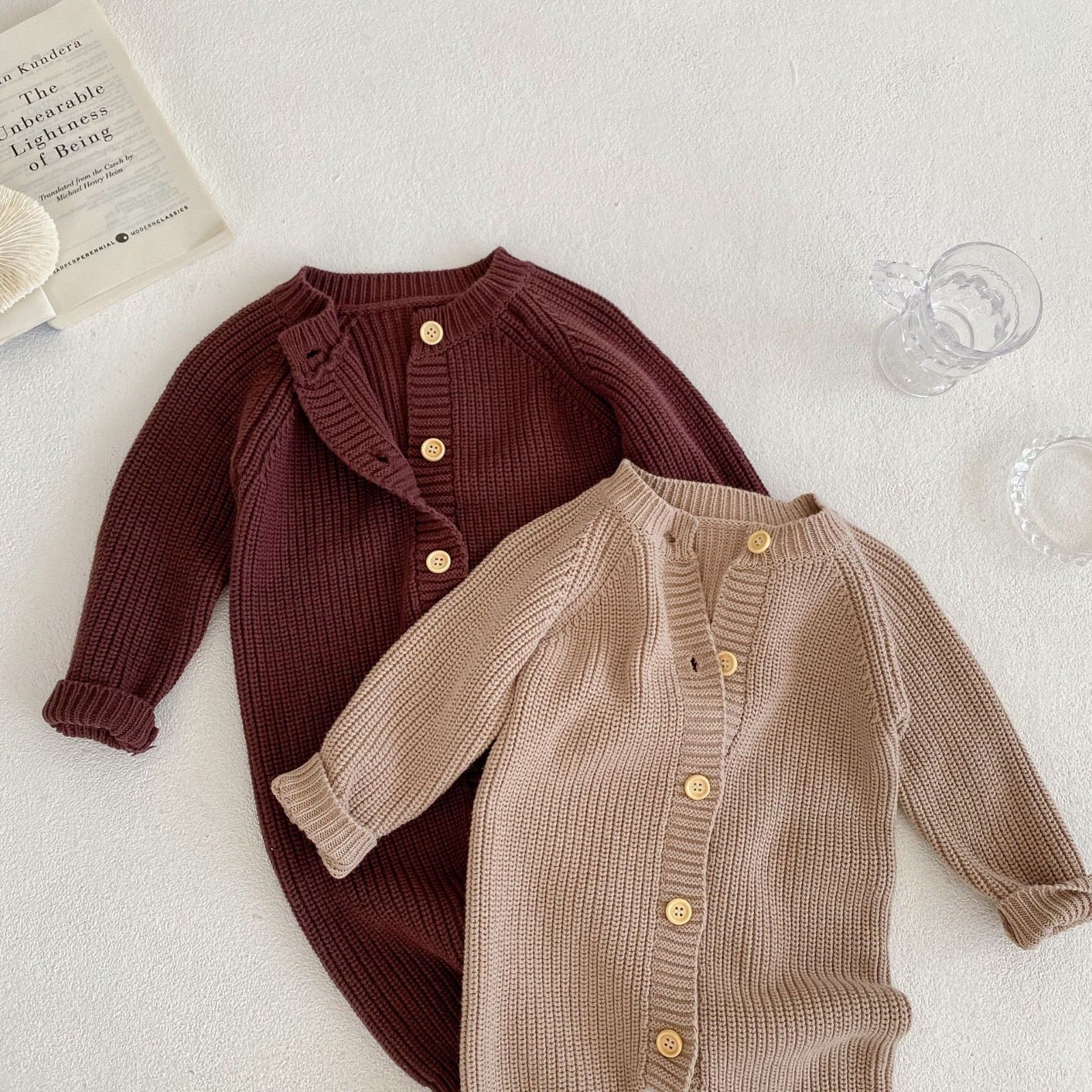 COZY - Grenouillère en tricot