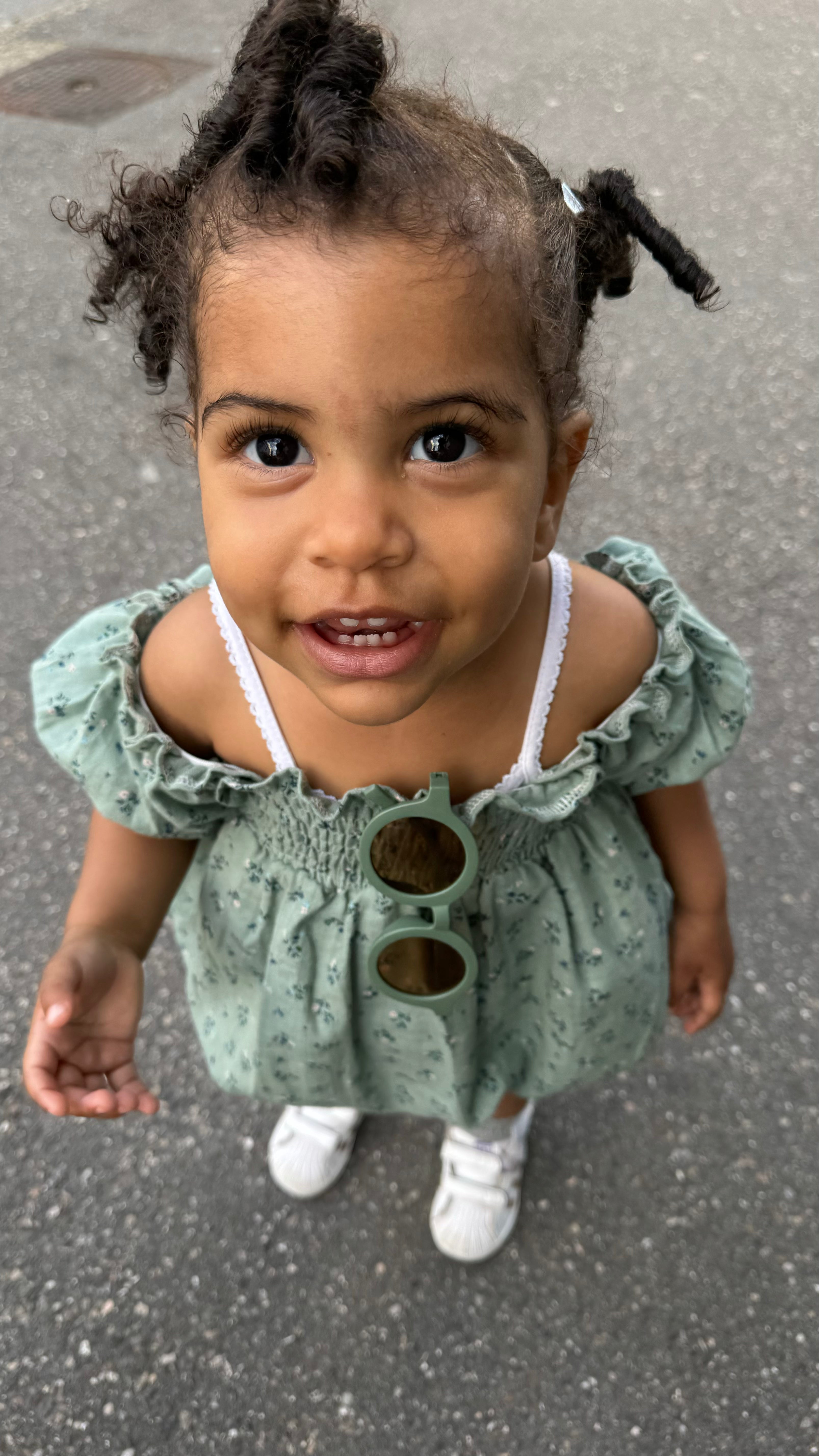 KENISHA - Barboteuse en coton double gaze & fleurs