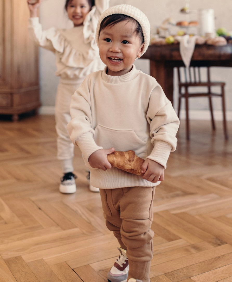 ELIKYA - Sweat overdize avec poche avant & pantalon