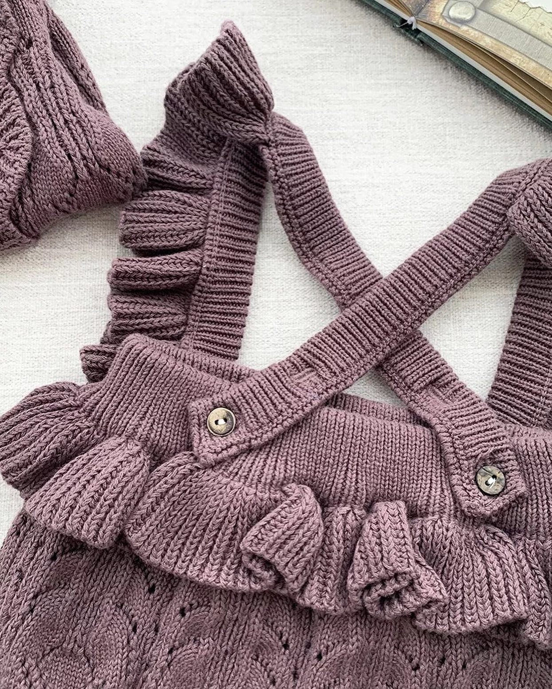 NAVEA - Cardigan & Barboteuse en tricot