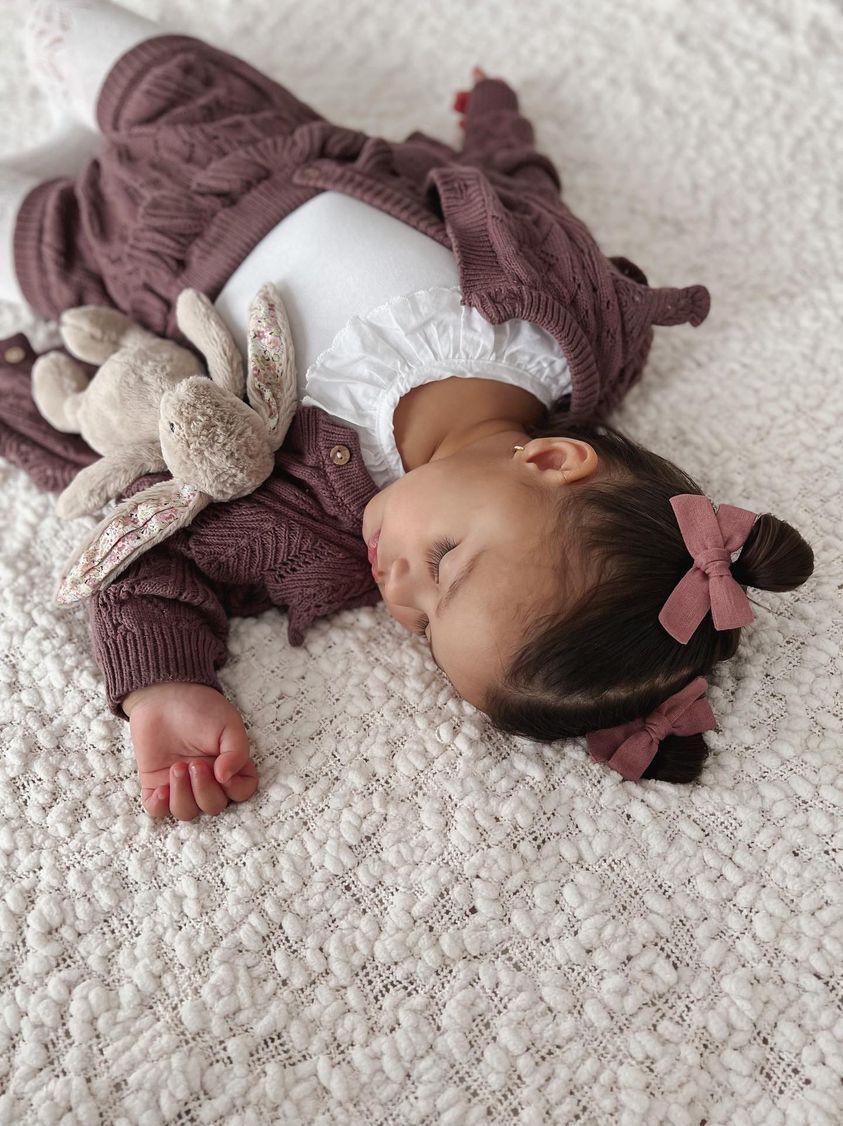 NAVEA - Cardigan & Barboteuse en tricot