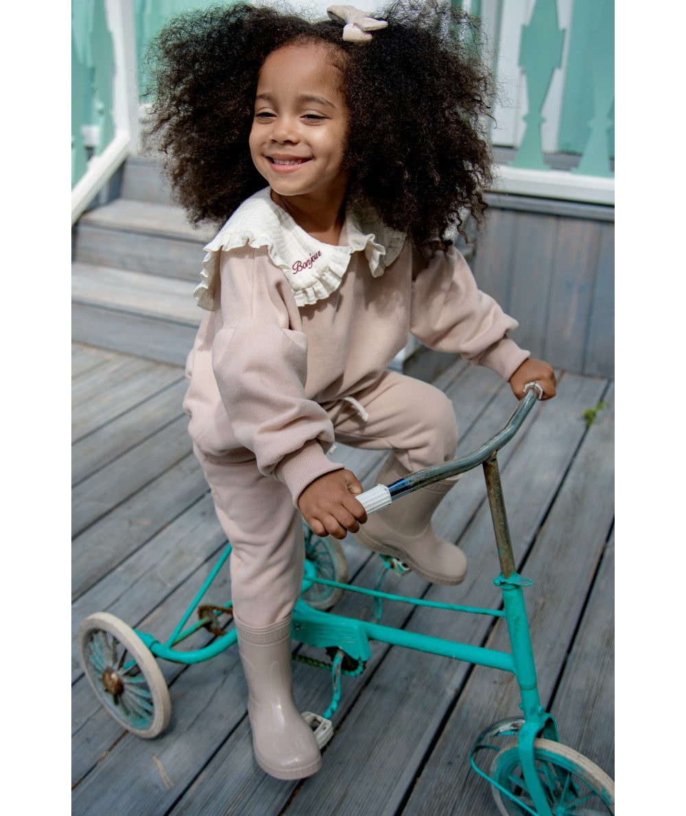 EMMY - Survêtement LOVE & col mousseline