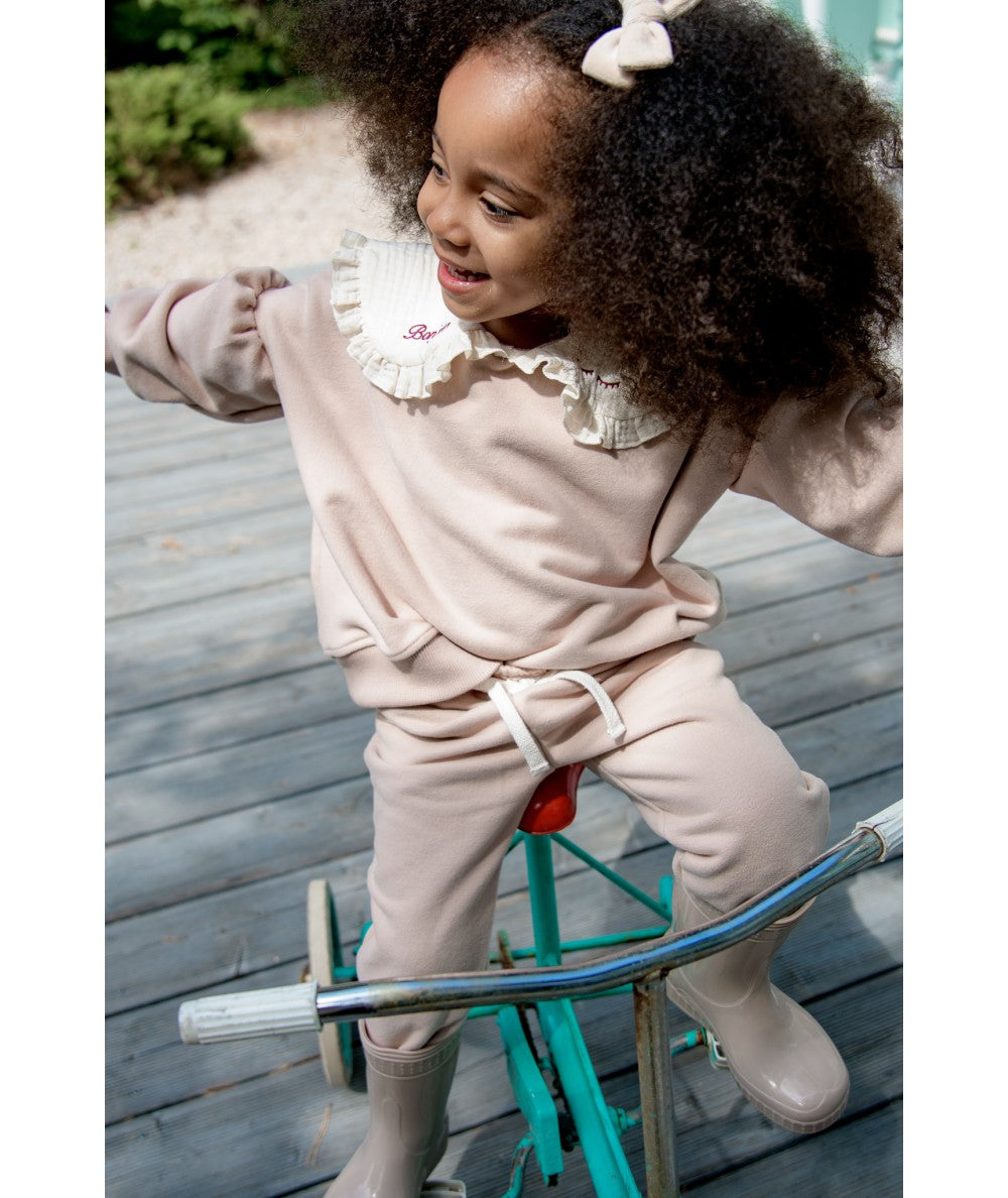 EMMY - Survêtement LOVE & col mousseline