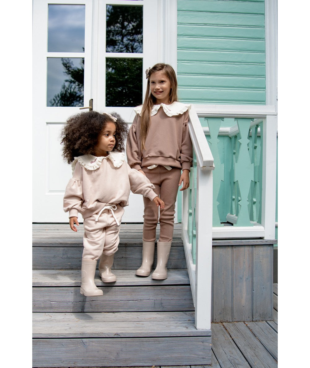 EMMY - Survêtement LOVE & col mousseline