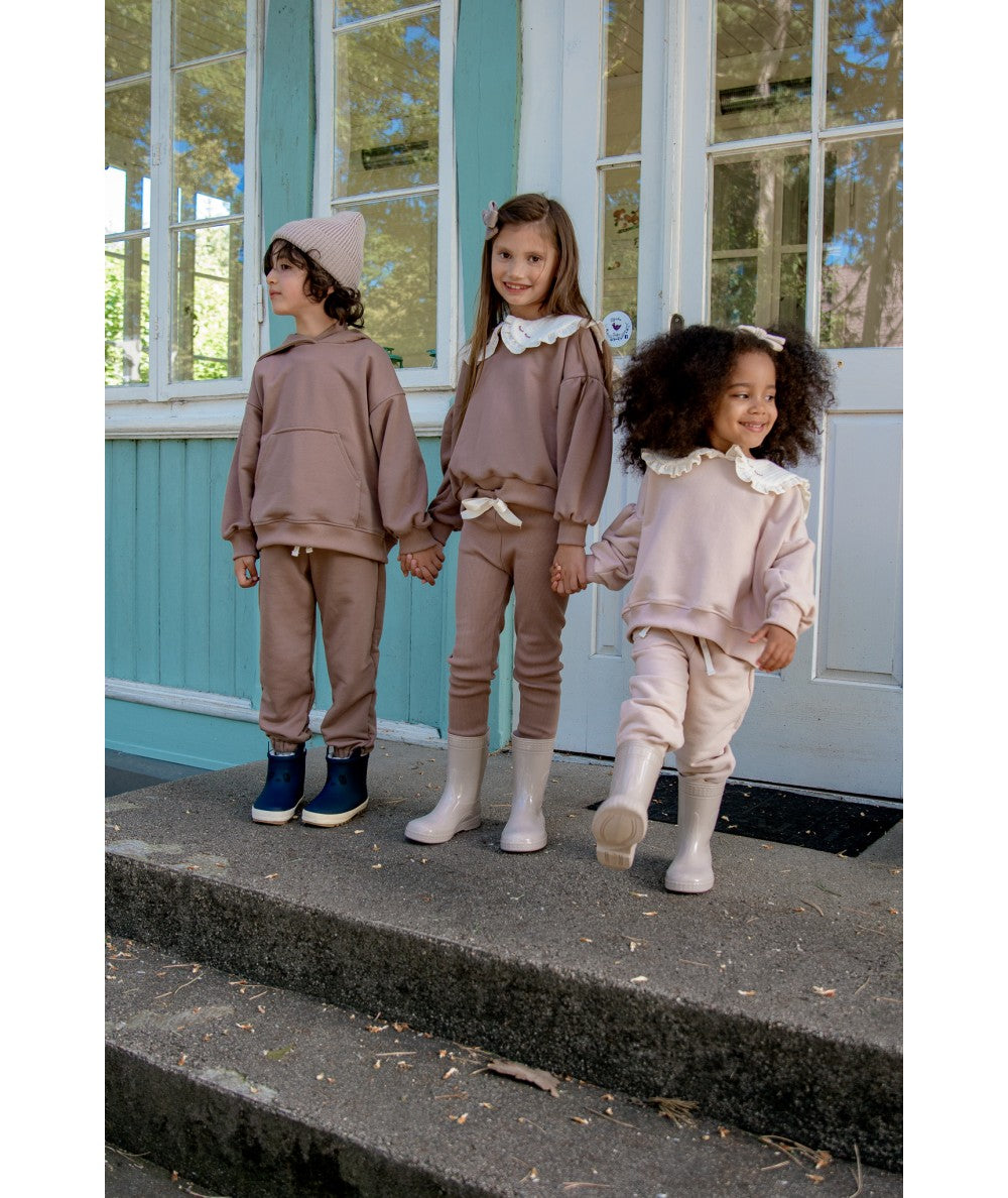 EMMY - Survêtement LOVE & col mousseline