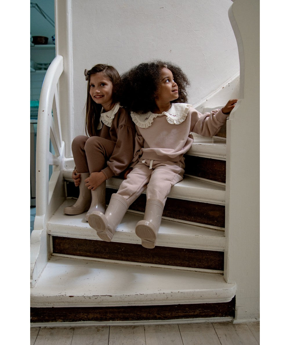 EMMY - Survêtement LOVE & col mousseline