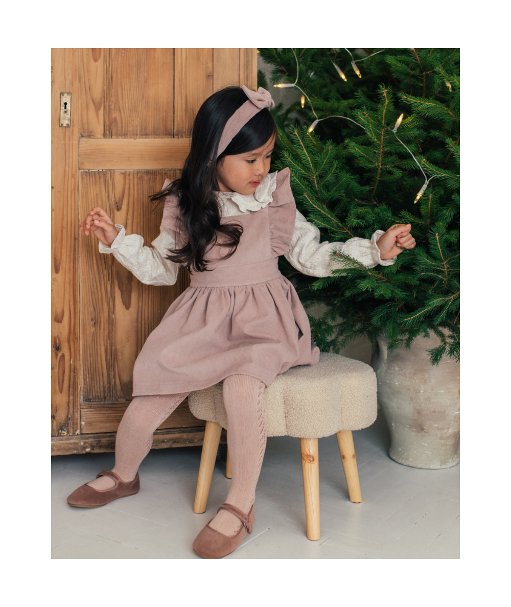 CELEEN - Blouse brodée à volants