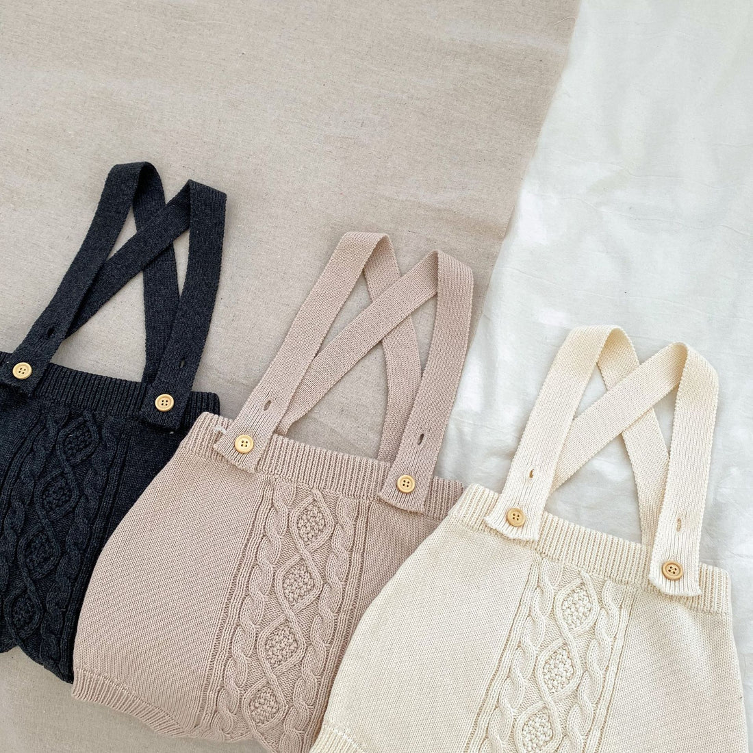 VINCE - Salopette en tricot