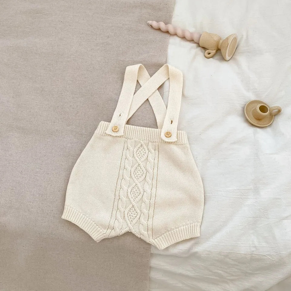 VINCE - Salopette en tricot