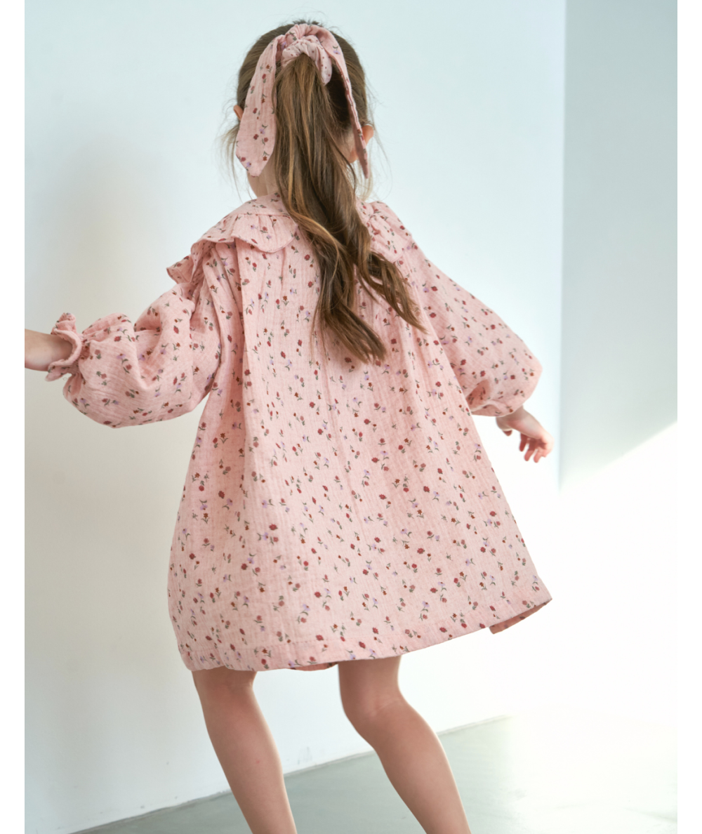 ROSY - Robe en mousseline