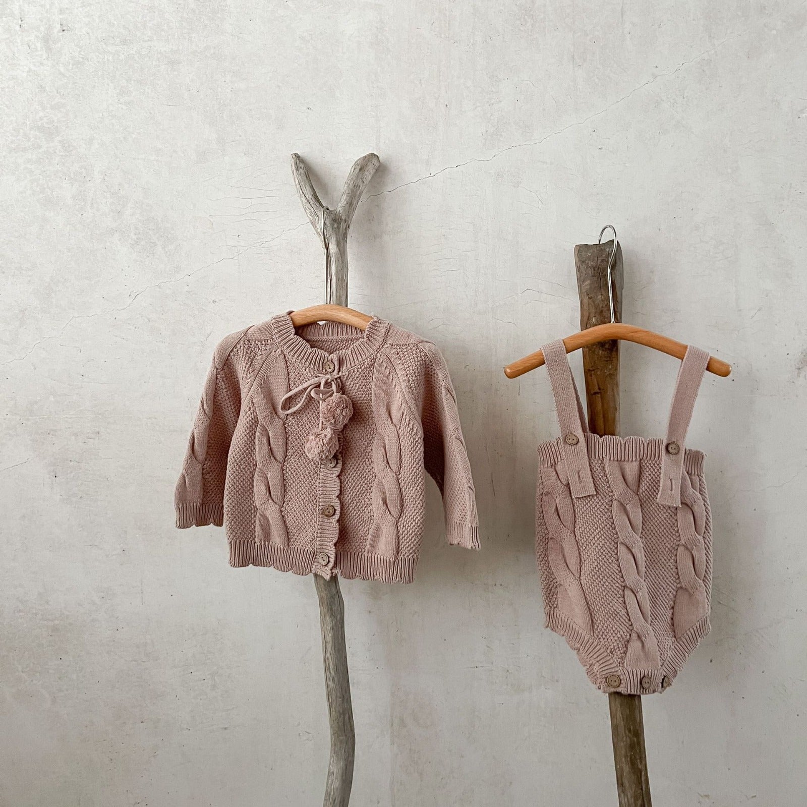 MILENA - Barboteuse en tricot