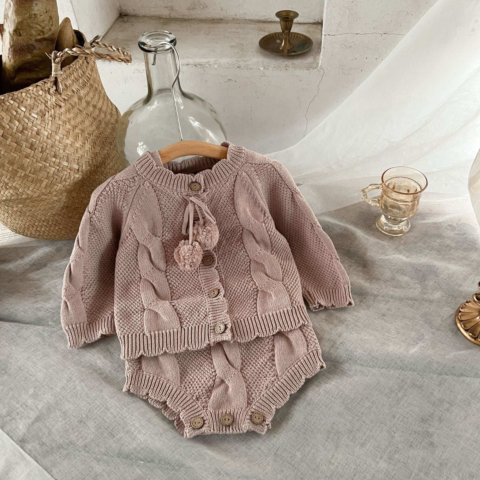 MILENA - Barboteuse en tricot