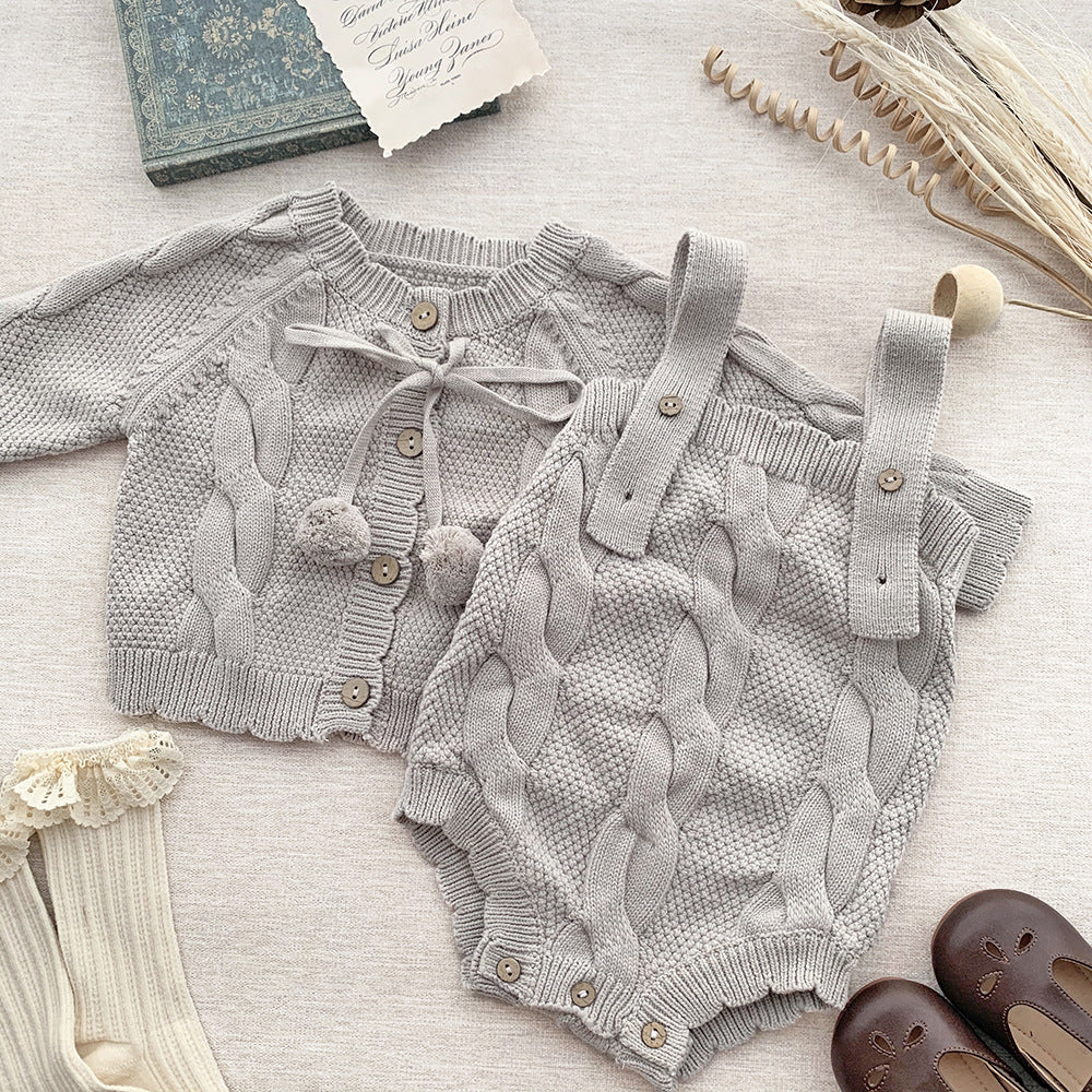 MILENA - Barboteuse en tricot