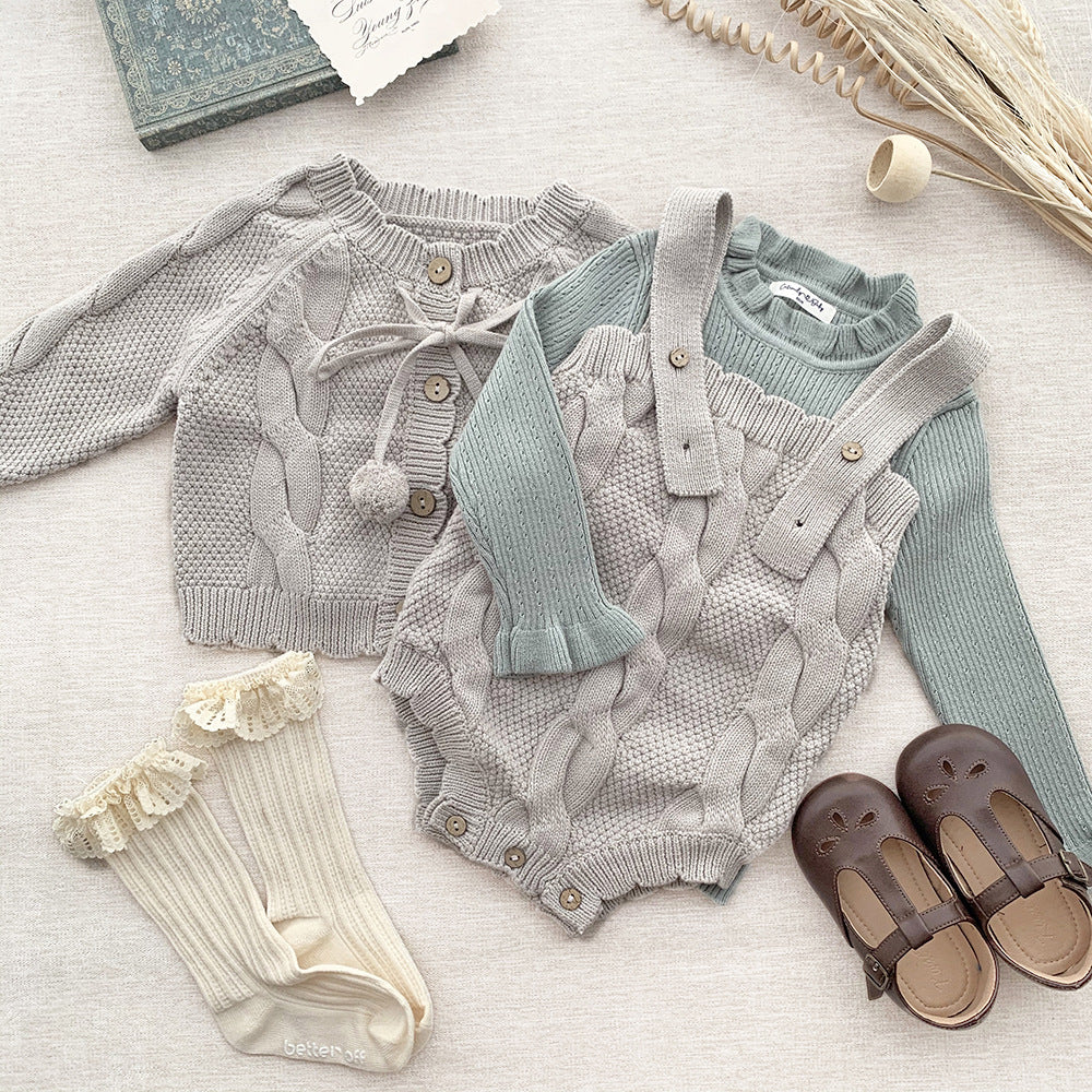 MILENA - Barboteuse en tricot