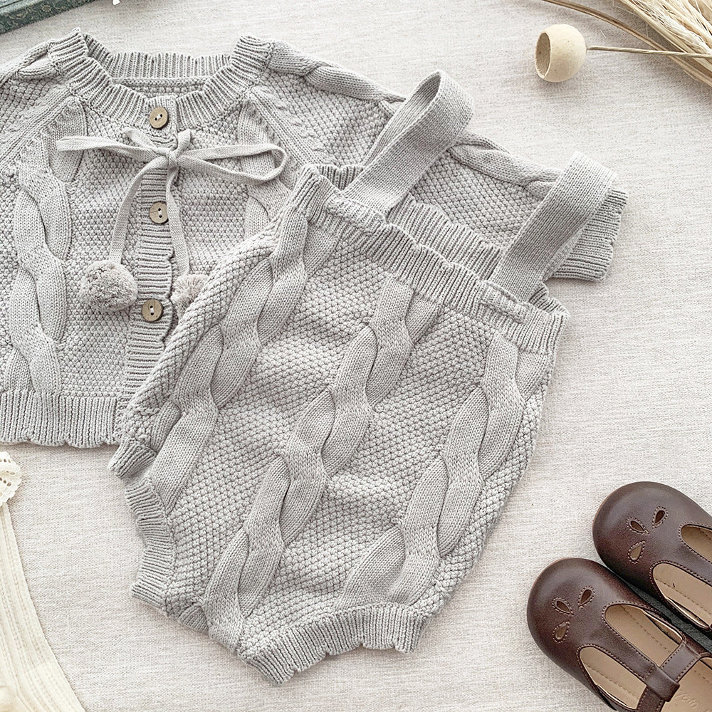 MILENA - Barboteuse en tricot