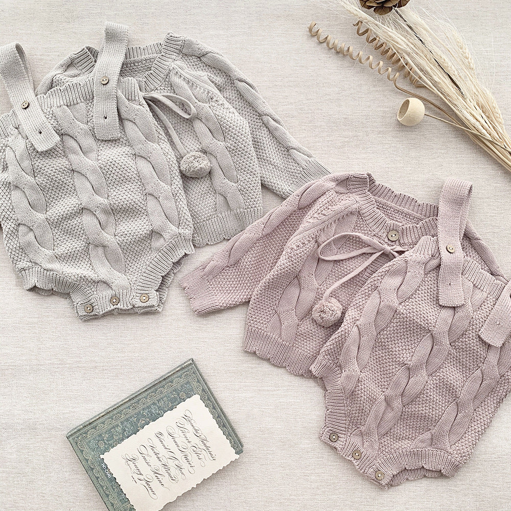 MILENA - Barboteuse en tricot