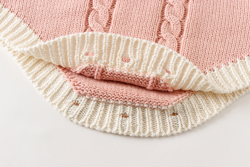 FARA - Cardigan & Barboteuse à bretelles