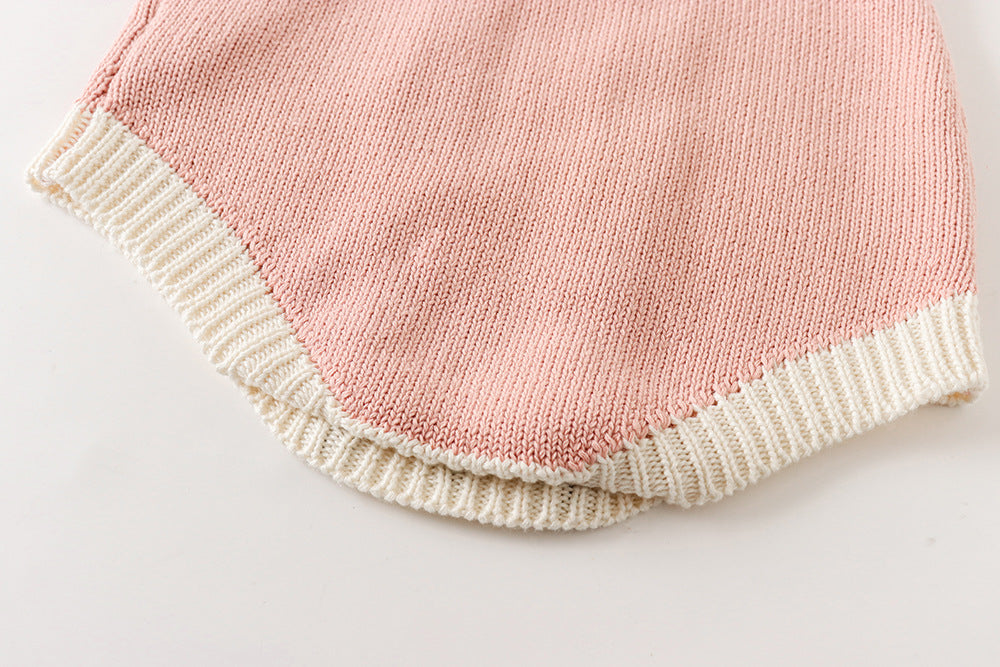 FARA - Cardigan & Barboteuse à bretelles