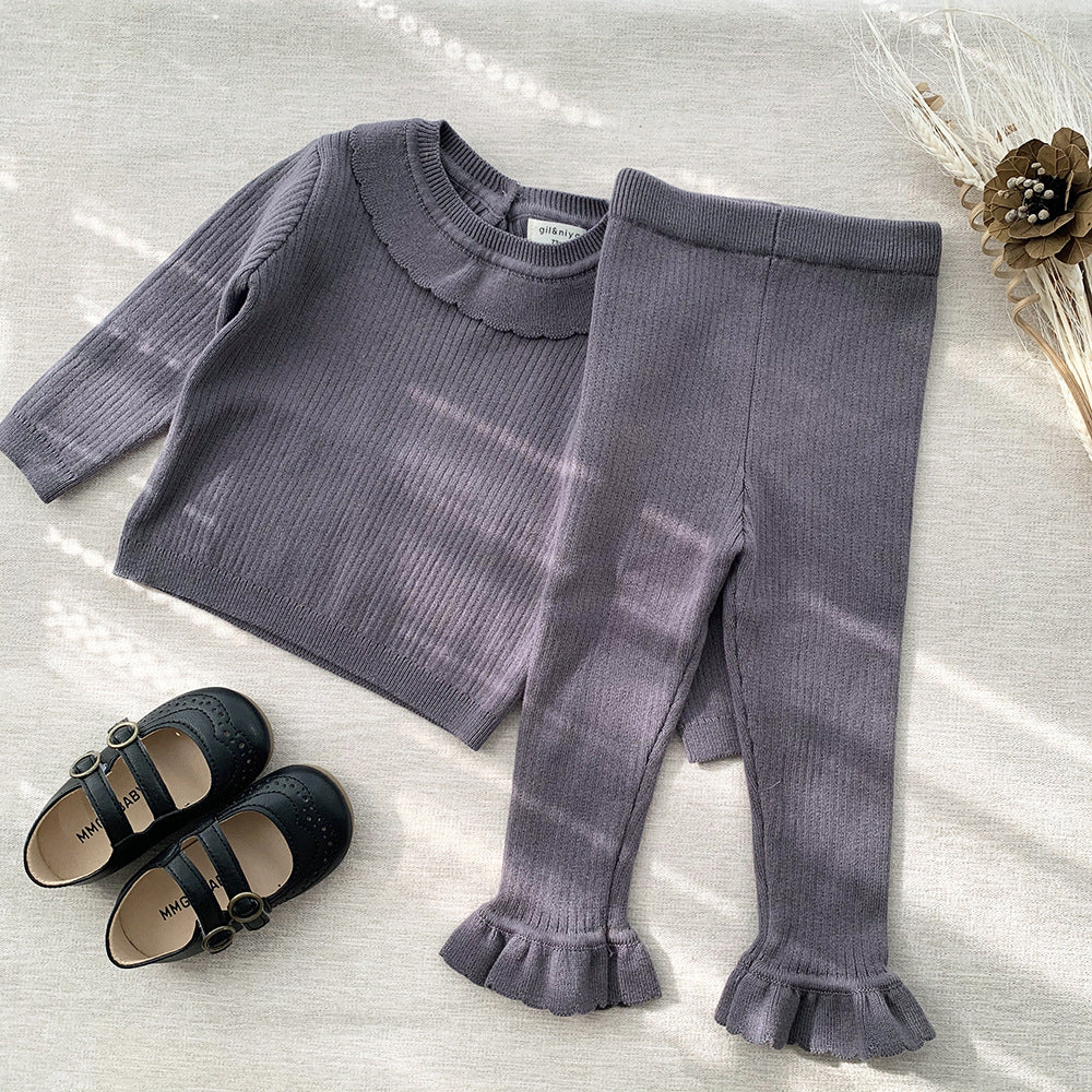 SERENA Top & Pantalon en maille