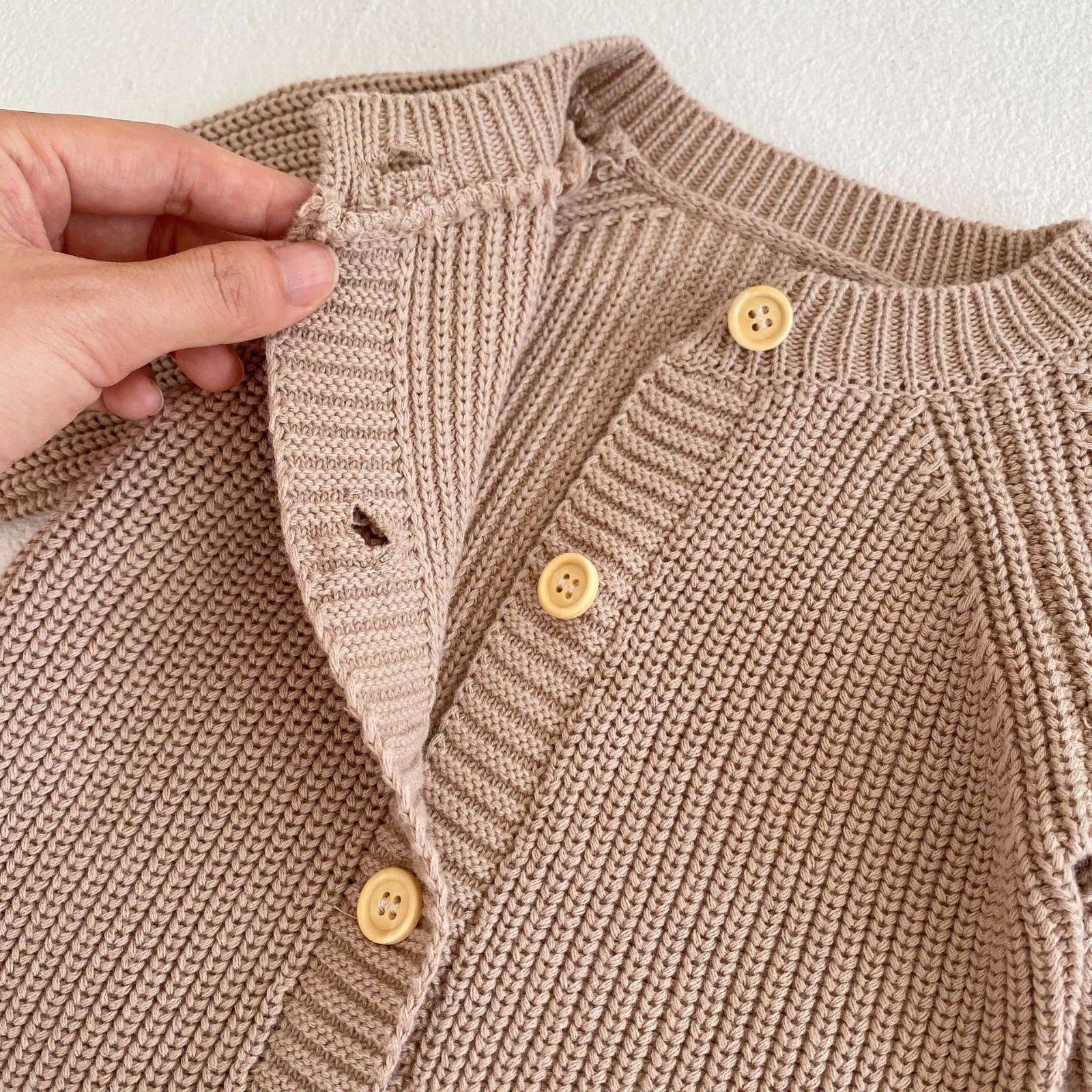 COZY - Grenouillère en tricot