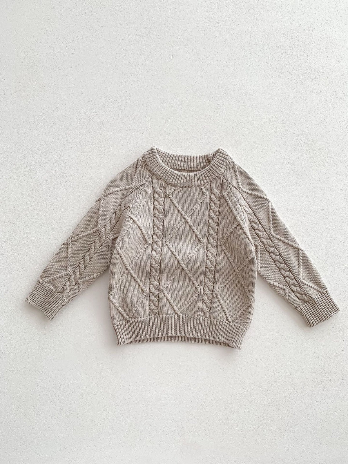 BILLY - Pull & Salopette en tricot