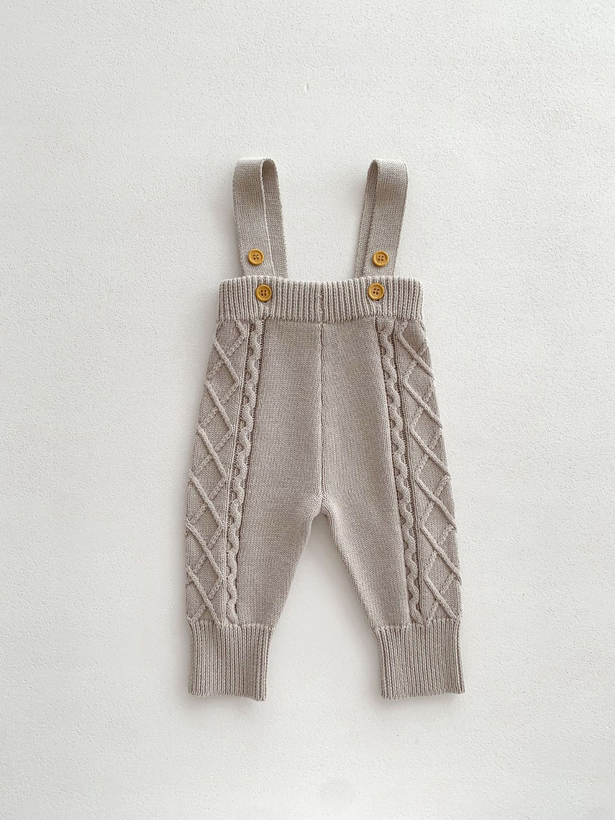 BILLY - Pull & Salopette en tricot
