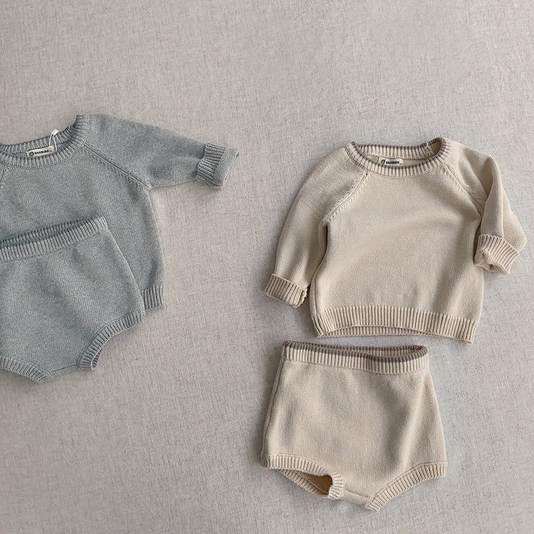 AYDEN - Ensemble en tricot à grosses mailles