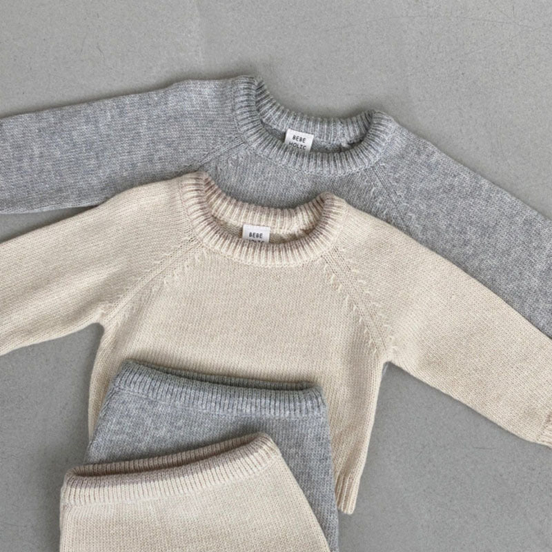 AYDEN - Ensemble en tricot à grosses mailles