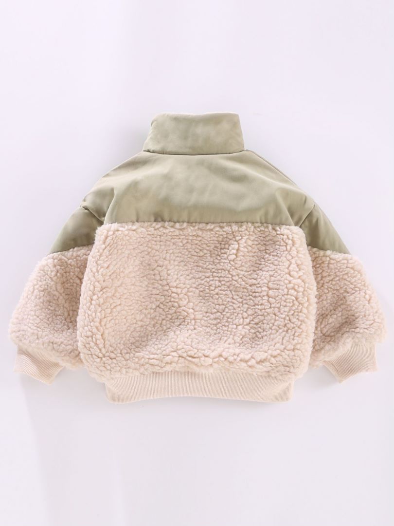 DEAN - Pullover bouffant en Sherpa