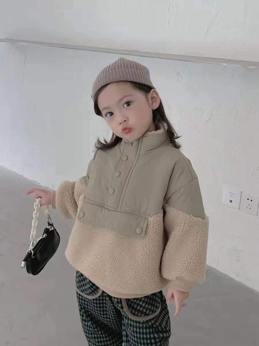 DEAN - Pullover bouffant en Sherpa