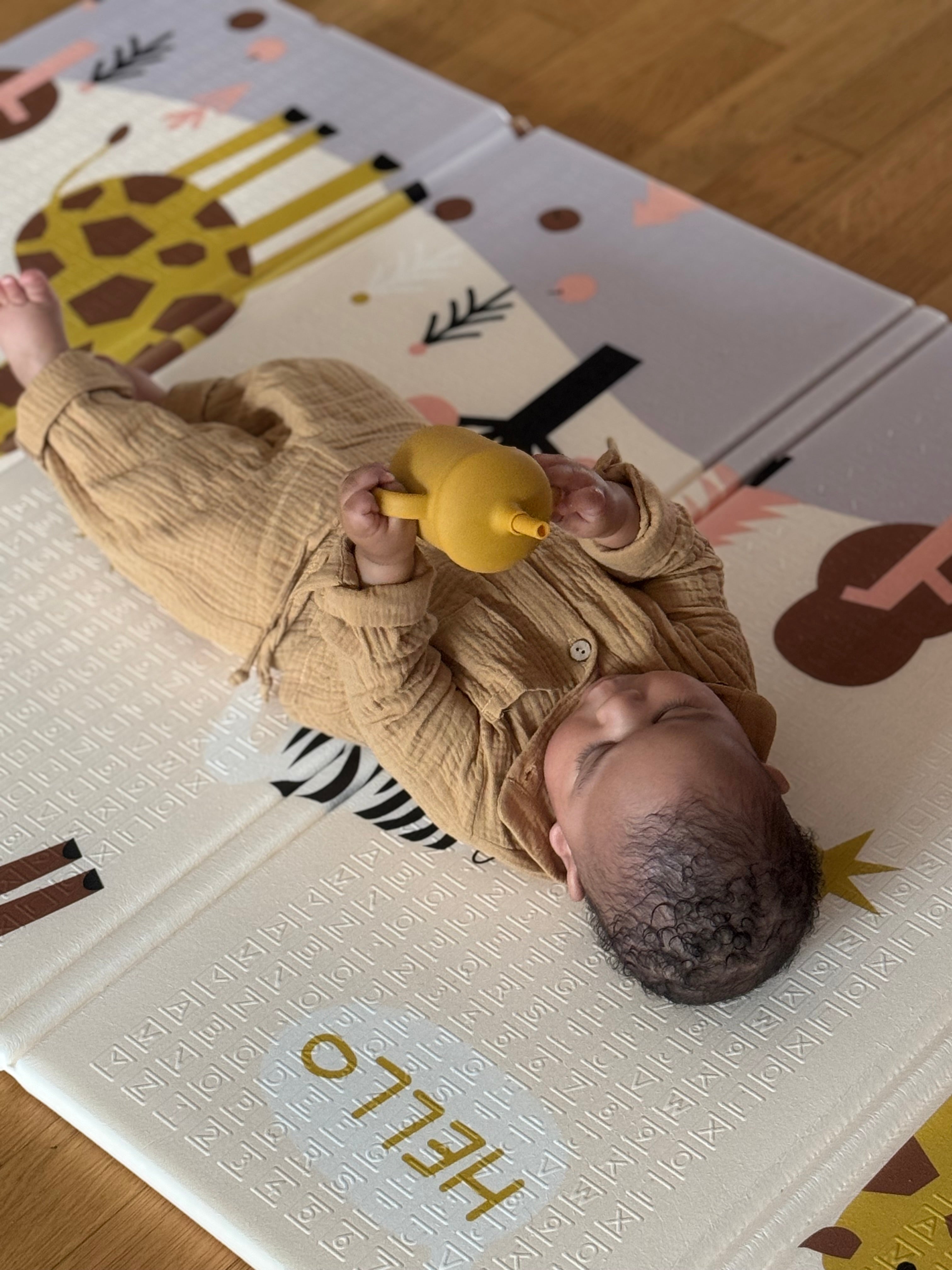 MATTIA - Set short en mousseline 100% biologique