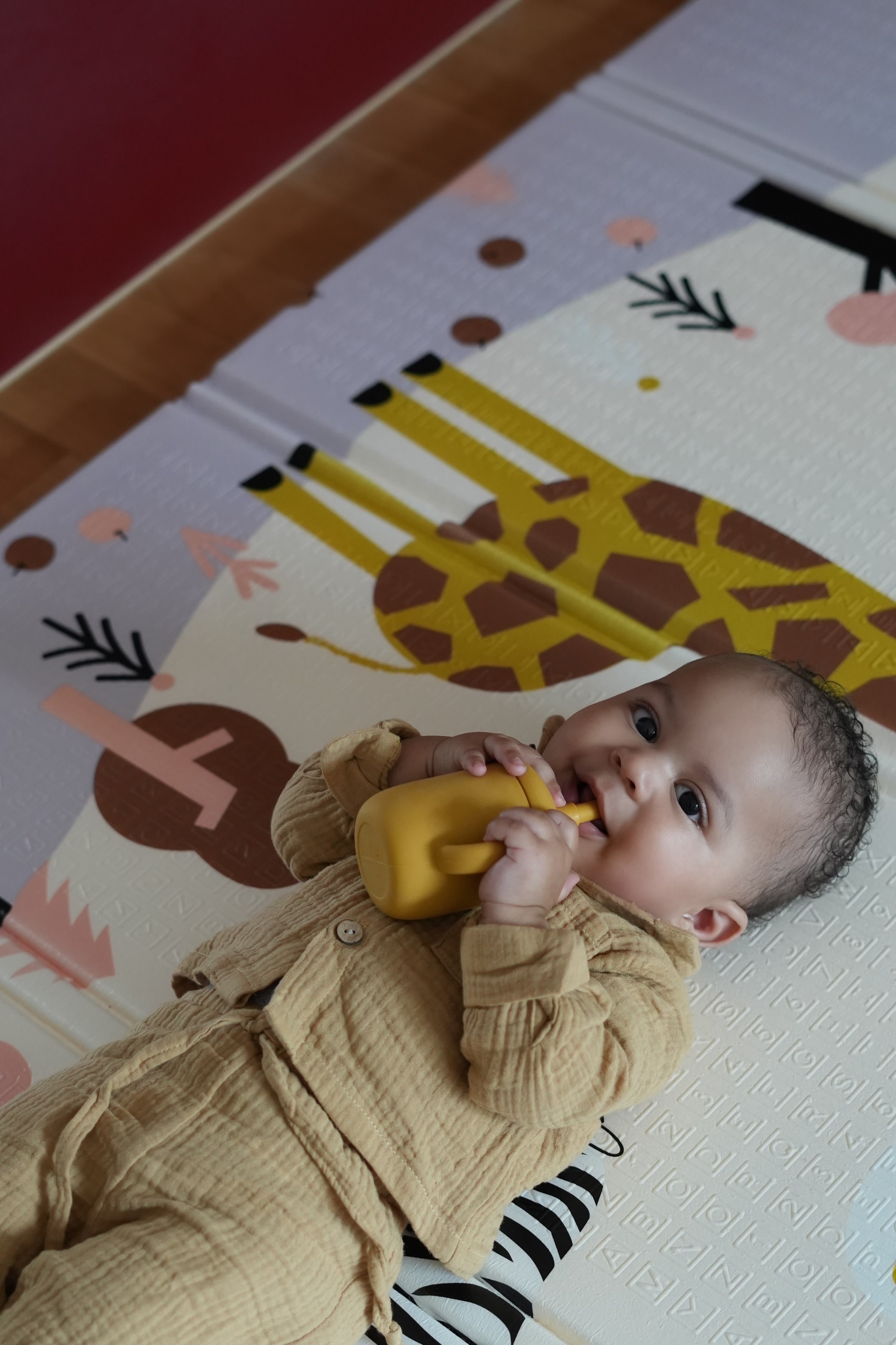 MATTIA - Set short en mousseline 100% biologique