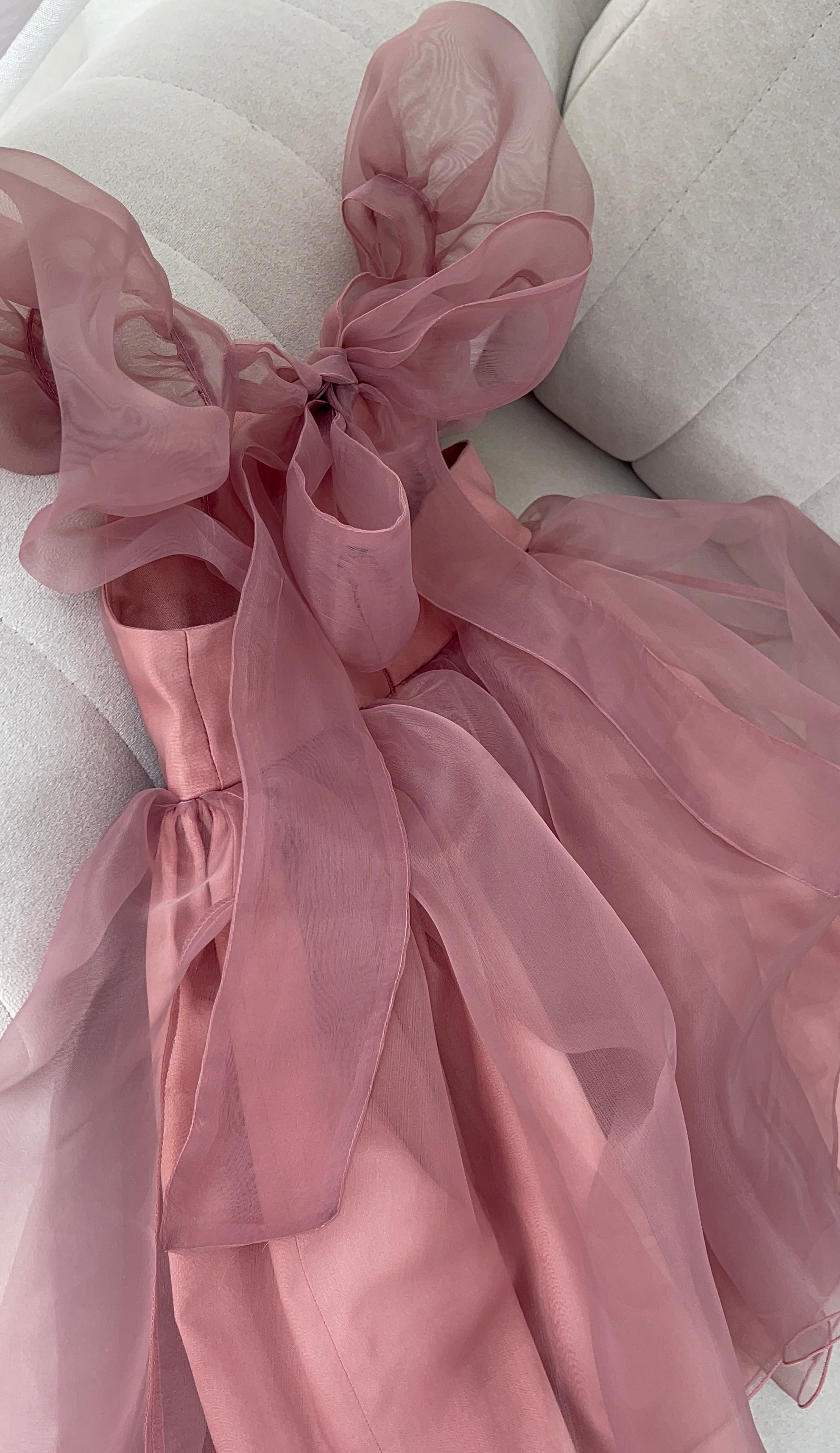 DIVINE DUSTY ROSE - Robe de cérémonie (Précommande)