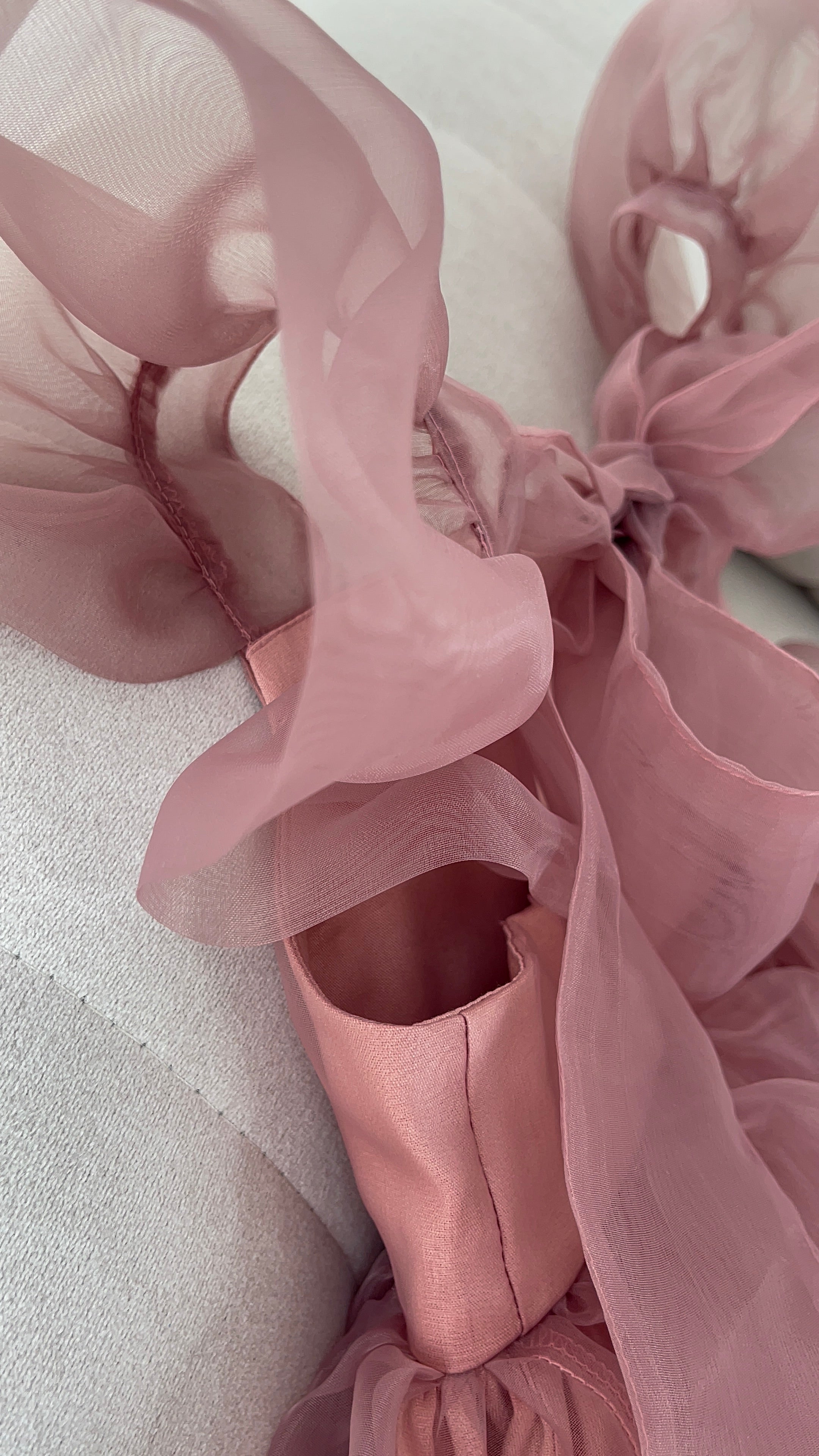 DIVINE DUSTY ROSE - Robe de cérémonie (Précommande)