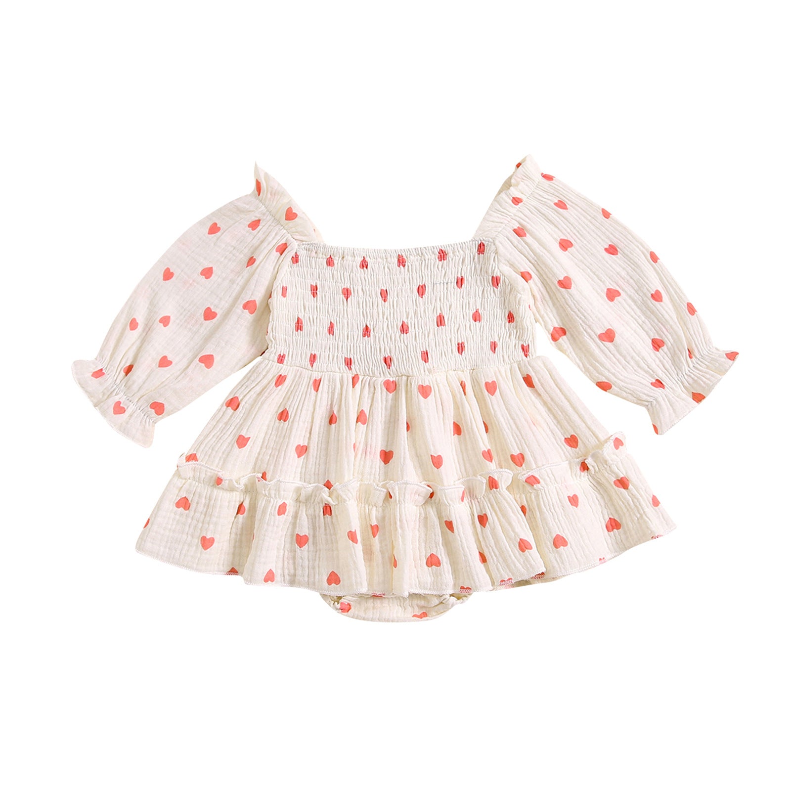 VALENTINE - Barboteuse en mousseline