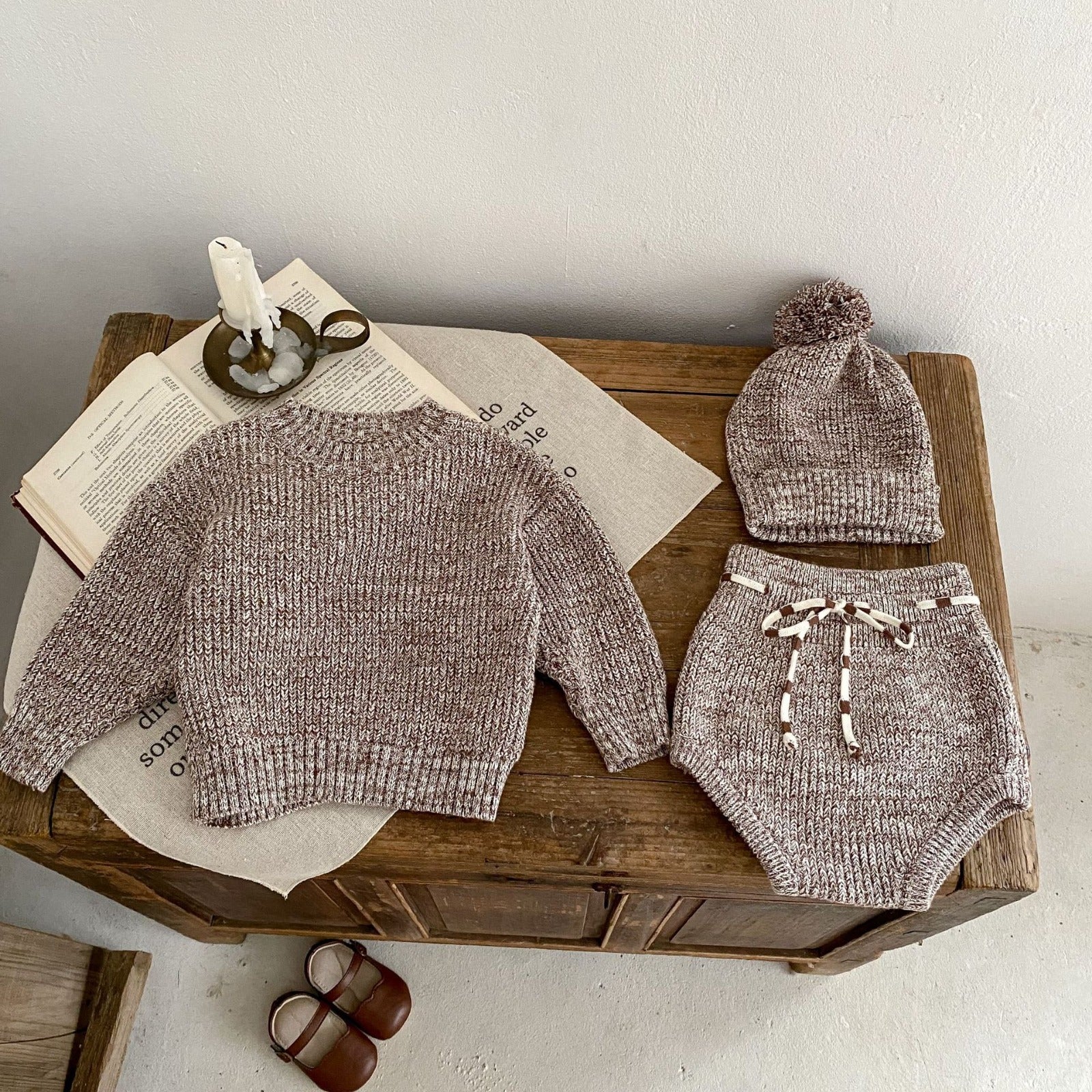 TEDDY - Ensemble pull-over et bloomer