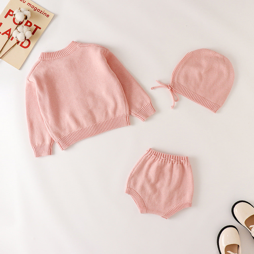 EMILY - Cardigan & Bloomers