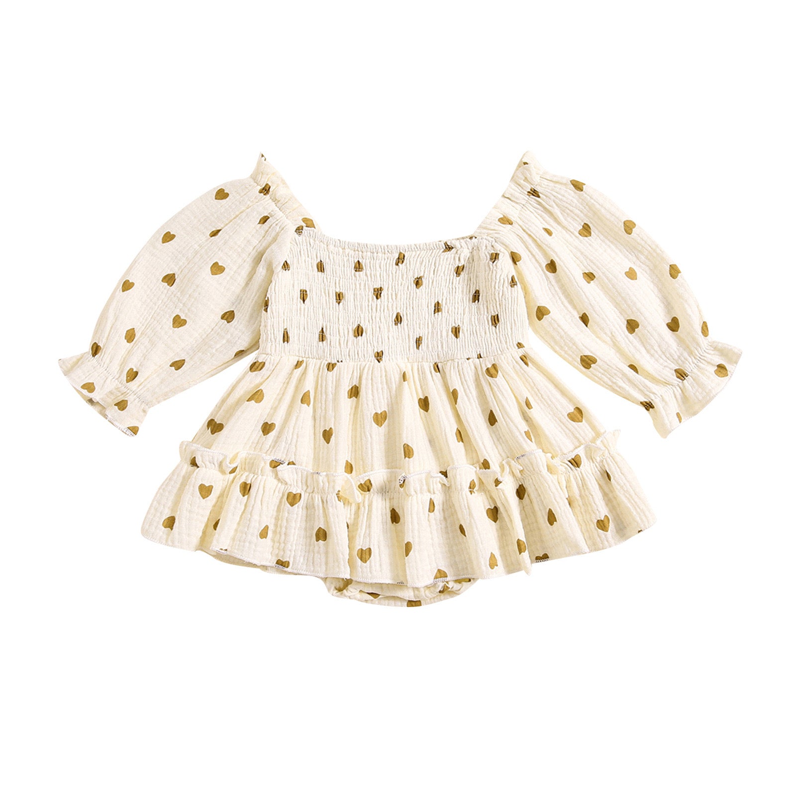 VALENTINE - Barboteuse en mousseline