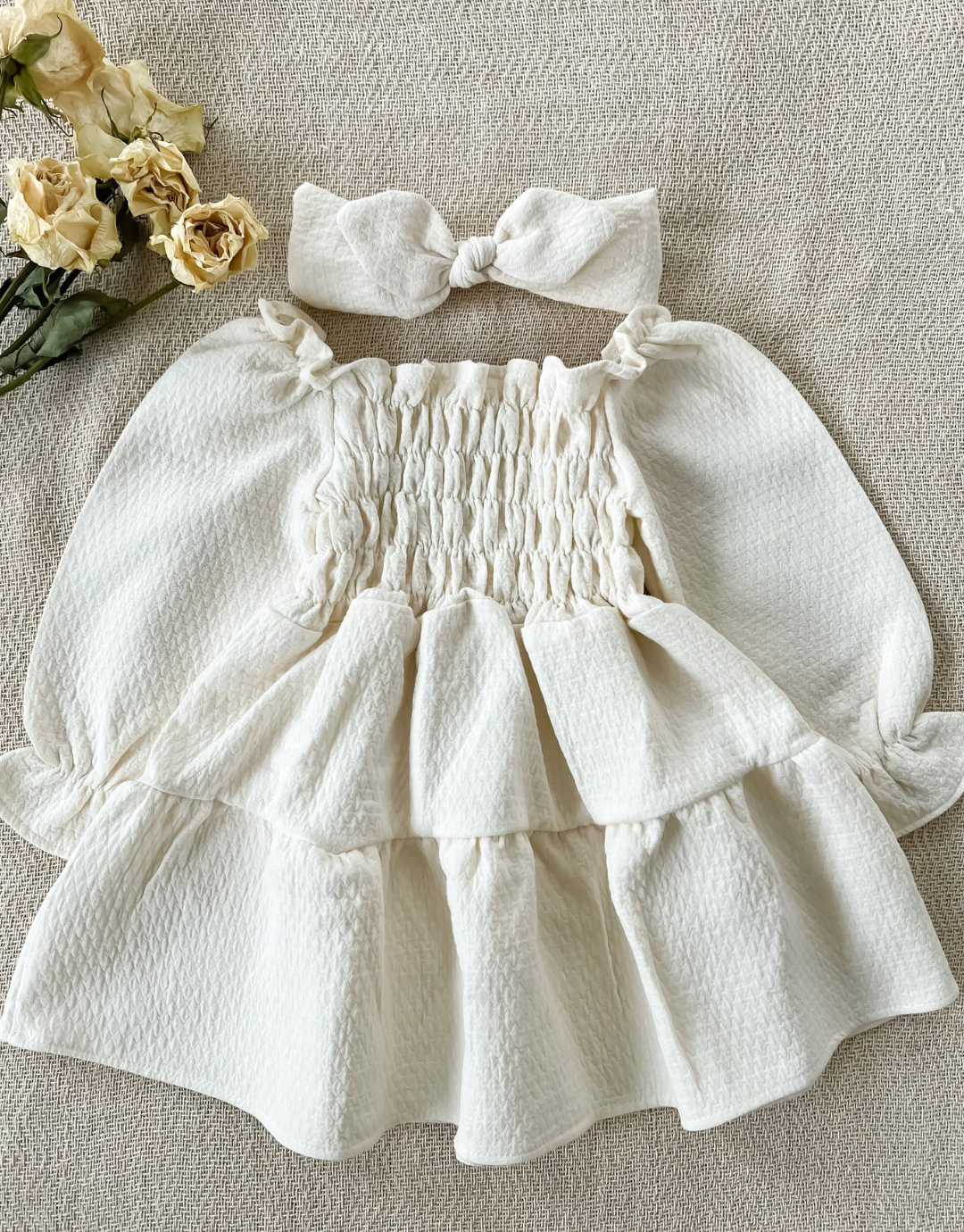 CARINA - Robe structurée et bandeau