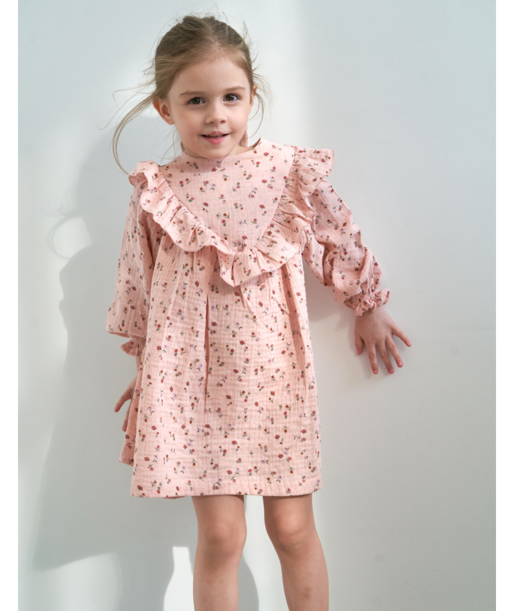 ROSY - Robe en mousseline