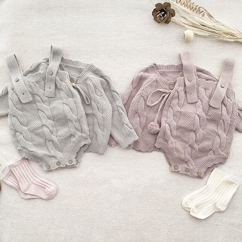 MILENA - Barboteuse en tricot