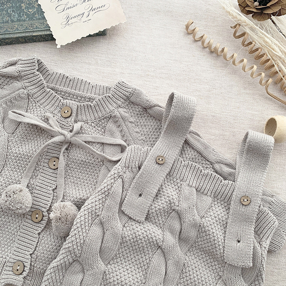 MILENA - Barboteuse en tricot