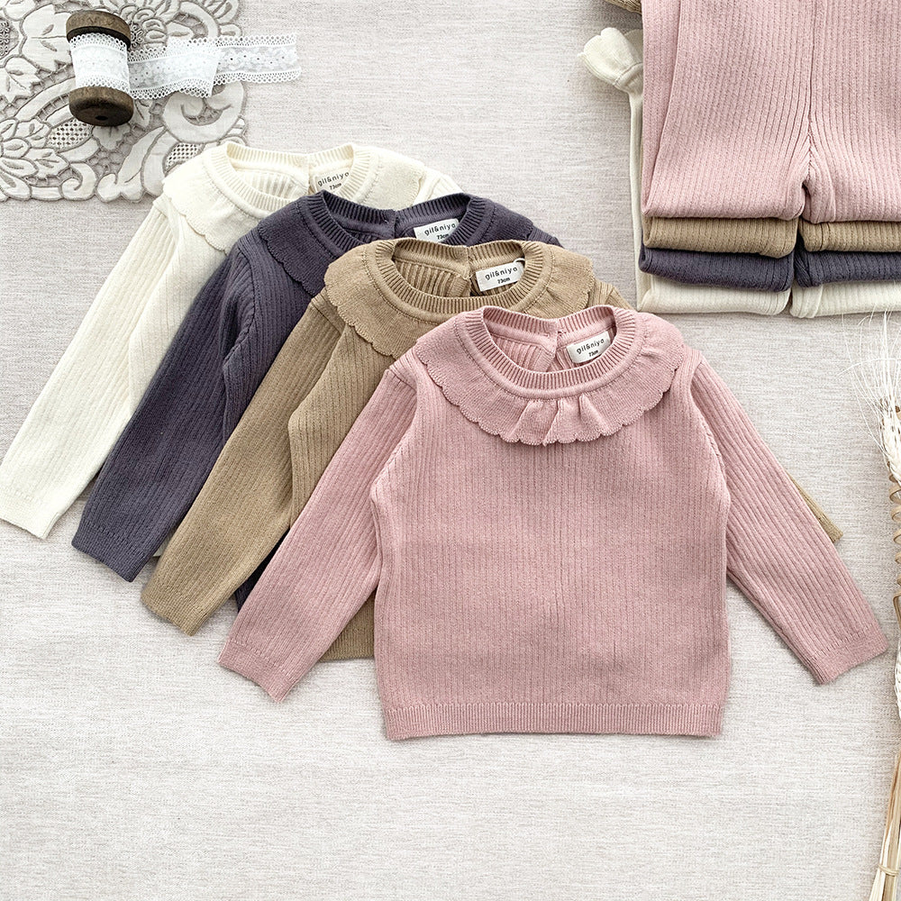 SERENA - Top & Pantalon en maille